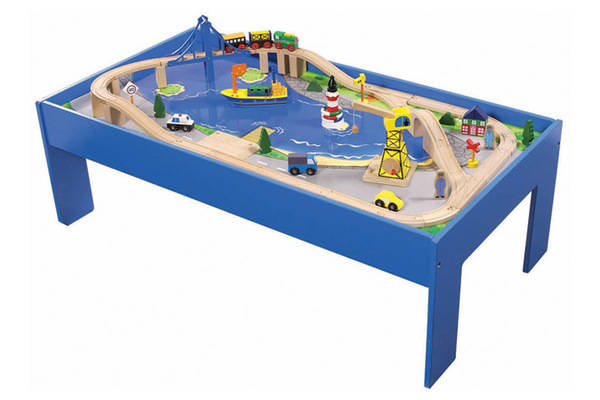 96002 60pcs ocean train set with table